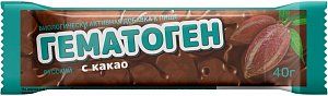 Гематоген 40г с какао