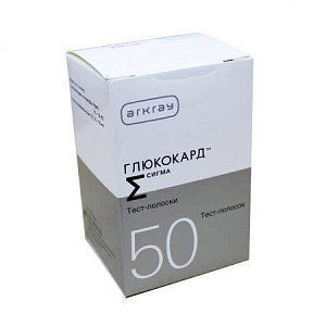 Глюкокард Сигма тест-полоски 50 шт