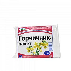 Горчичник пакет 3 г 10 шт