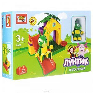 Город Мастеров ВВ-8882-R Конструктор Лунтик И Его Друзья - Кузя 27 Деталей