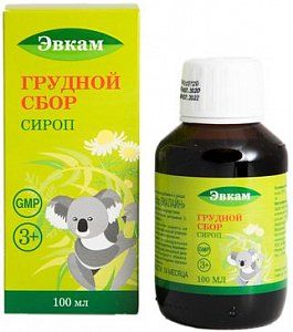 Грудной сбор Эвкам сироп 100мл