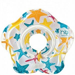 Happy Baby Круг на шею для купания Starky музыкальный 3+