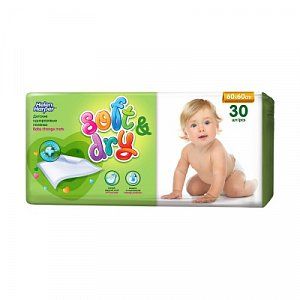 Helen Harper Пеленки детские Soft&Dry 60 х 60 см 30 шт