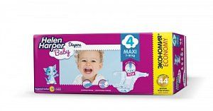 Helen Harper Подгузники Baby Maxi 7-18 кг 44 шт