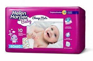 Helen Harper Простыни одноразовые для детей 60х60 см 10 шт