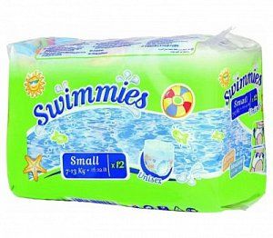 Helen Harper Трусики для плавания Swimmies Small 7-13 кг 12 шт