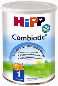Hipp combiotic 1 от 0 до 6 мес 800 г