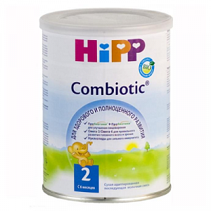 Hipp combiotic 2 с 6 мес 800 г 800 г