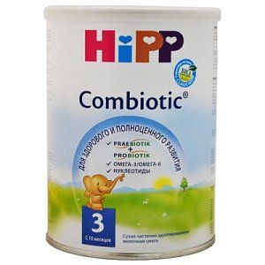 Hipp combiotic 3 с 10 мес 350 г