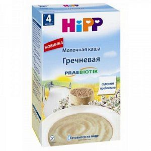 Hipp Каша Гречневая с преобиотиками молочная с 4 мес 250 г