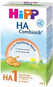 Hipp Заменитель HA Combiotic 1 с рождения 500 г