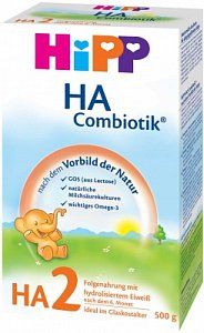 Hipp Заменитель HA Combiotic 2 с 6 мес 500 г