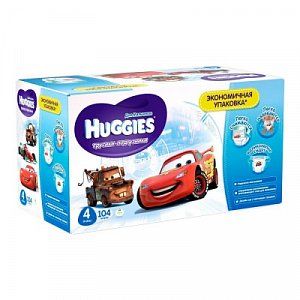 Huggies Подгузники-трусики для мальчиков 8-14 кг 104 шт