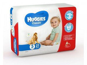 Huggies Подгузники Classic 11-25 кг 21 шт