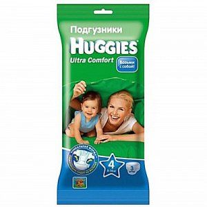 Huggies Подгузники Ultra Comfort 8-14 кг 3 шт