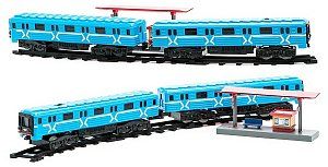 Играем Вместе 9662Т Железная Дорога, Свет, Звук 416 СМ