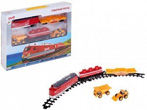 Играем вместе B1052269-R Железная дорога РЖД со светом и звуком