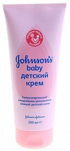 Johnson`s Baby Крем детский увлажняющий 200 мл