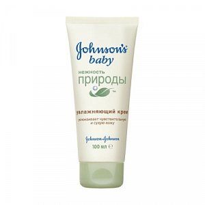 Johnson`s Baby Крем Нежность природы увлажняющий 100 мл