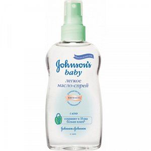 Johnson`s Baby Масло-спрей с алоэ 200 мл