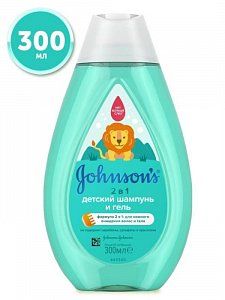 Johnson`s Baby Шампунь и гель 2в1 300мл