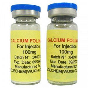 Кальциумфолинат раствор для внутривенного и внутримышечного введения 100 мг/10 мл ампулы 1 шт