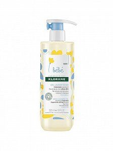 Klorane Bebe Гель мягкий пенящийся с экстрактом календулы для волос и тела 500 мл