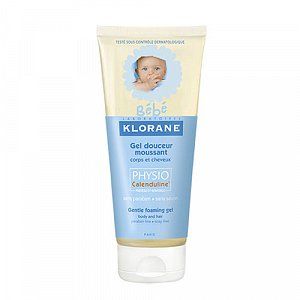 Klorane Bebe Гель мягкий пенящийся с Физио календулином для волос и тела 200 мл