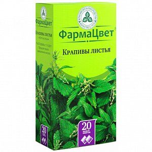 Крапивы листья фильтр-пакеты 1,5 г 20 шт