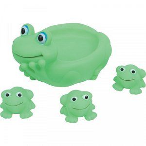 Курносики Игрушка для ванны Семейка лягушки 4 шт