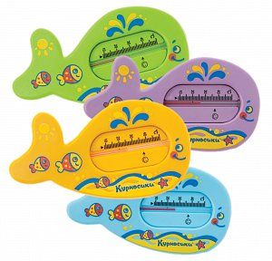 Курносики Термометр для ванной Китенок