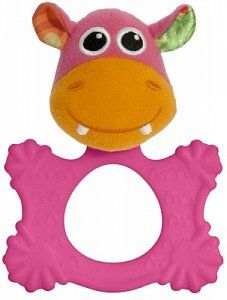 Lamaze Прорезыватель Зверушки Бегемот Лулу