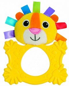 Lamaze Прорезыватель Зверушки Лев Логан