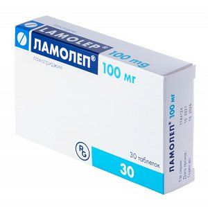 Ламолеп таблетки 100 мг 30 шт