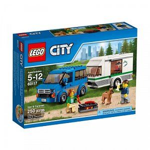 Lego City Конструктор Фургон и дом на колесах 60117