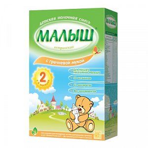 Малыш Истринский Молочная смесь с гречневой мукой с 6 мес 350 г