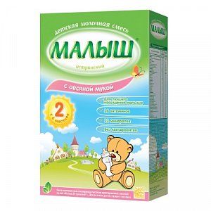 Малыш Истринский Молочная смесь с овсяной мукой с 6 мес 350 г