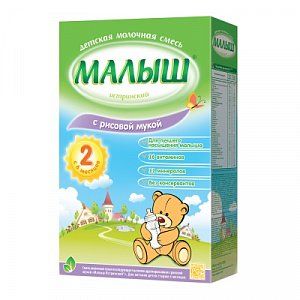 Малыш Истринский Молочная смесь с рисовой мукой с 6 мес 350 г