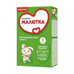 Малютка Кисломолочная смесь 1 с 0 до 12 мес 350 г