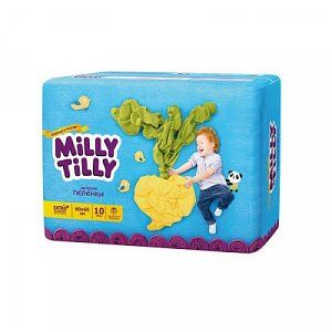 Milly Tilly Пеленки одноразовые 60х60 см 10 шт