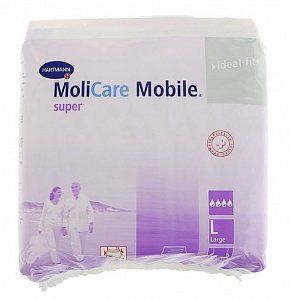MoliCare Mobile Super Подгузники-трусики для взрослых рL 2 шт (100-150см)