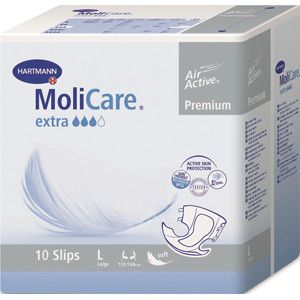 MoliCare Premium extra Soft Подгузники для взрослых рL 10 шт (100-150см)