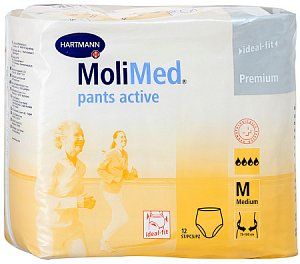 MoliMed Pants Activ Трусики для женщин M 12 шт