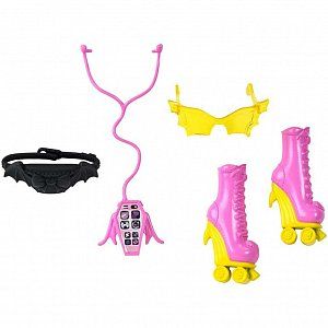 Monster High Набор аксессуаров Отпадный образ в розовом цвете