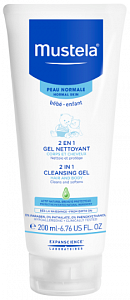Mustela Гель для купания 2 в 1 200 мл