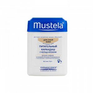 Mustela Карандаш для губ и лица питательный с кольд-кремом 11 мл