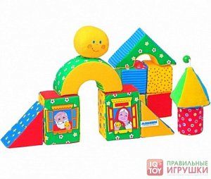 Мякиши Конструктор Колобок 061 12 предметов