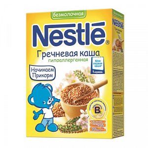 Nestle Каша гречневая безмолочная гипоаллергенная с 4 мес 200 г