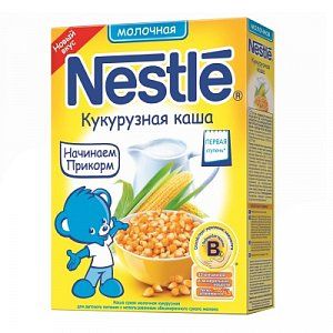 Nestle Каша кукурузная молочная с 4 мес 250 г