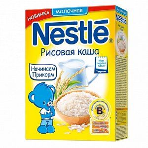 Nestle Каша рисовая молочная с 4 мес 250 г
